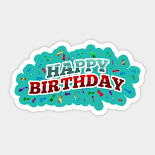 Happy Birghtday Sticker